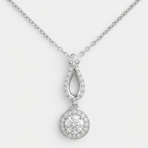 Eternal Teardrop Pendant